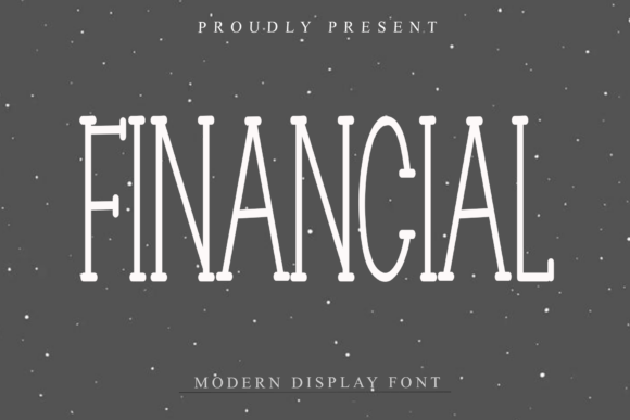 Financial Font - Featured Image