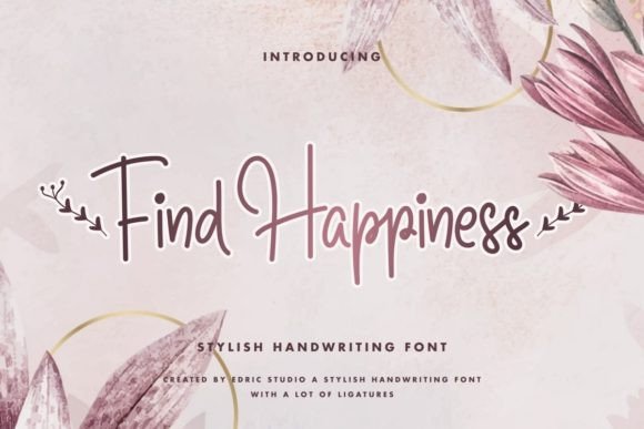 Find Happiness Font - Featured Image
