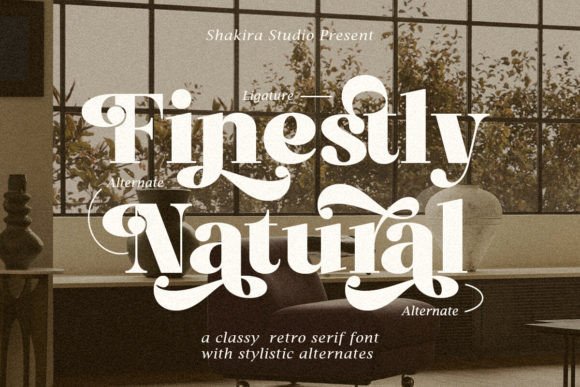 Finestly Natural Font - Featured Image