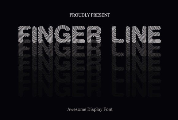 Finger Line Font - Featured Image