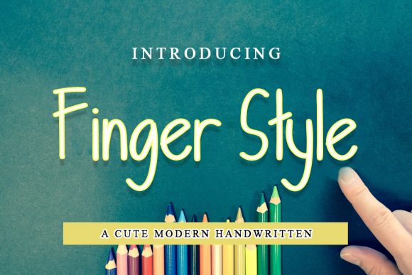 Finger Style Font - Featured Image