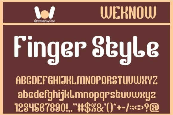 Finger Style Font - Featured Image