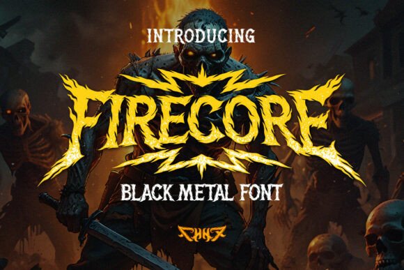 Firecore Font - Featured Image