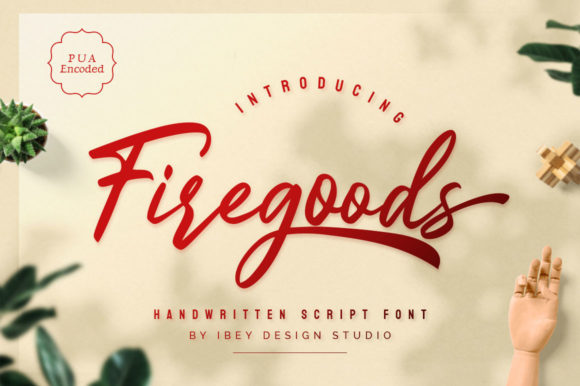 Firegoods Font - Featured Image