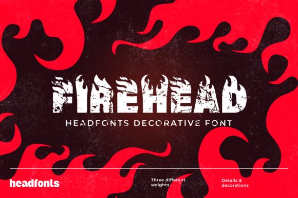 Firehead Font - Featured Image