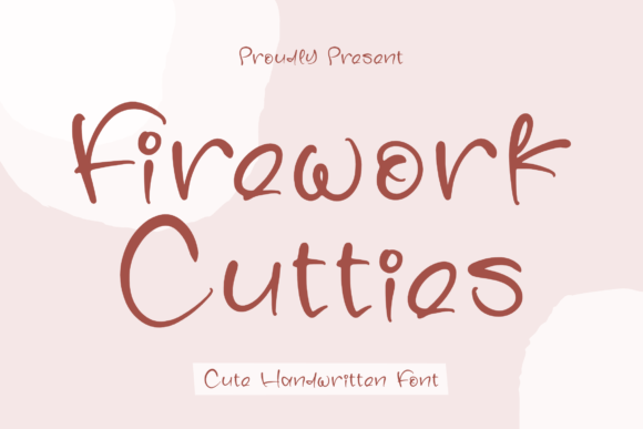 Firework Cutties Font - Featured Image