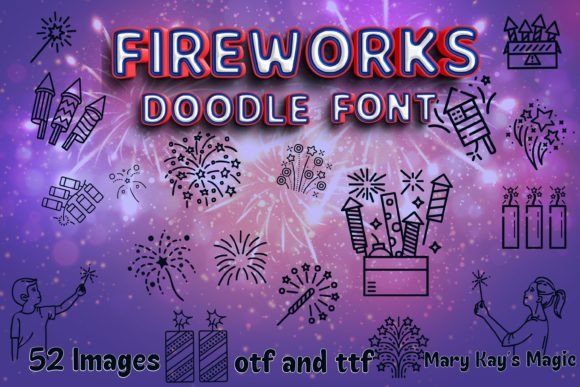 Fireworks Font - Featured Image