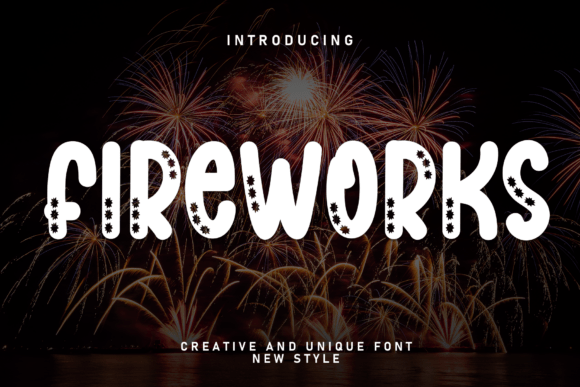 Fireworks Font - Featured Image