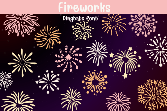 Fireworks Font - Featured Image