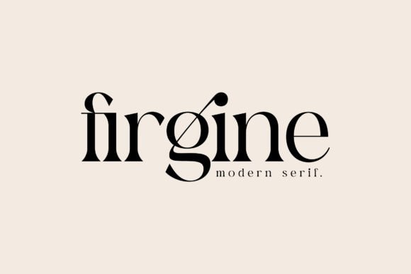 Firgine Font - Featured Image
