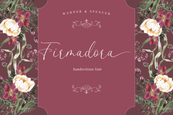 Firmadora Font - Featured Image
