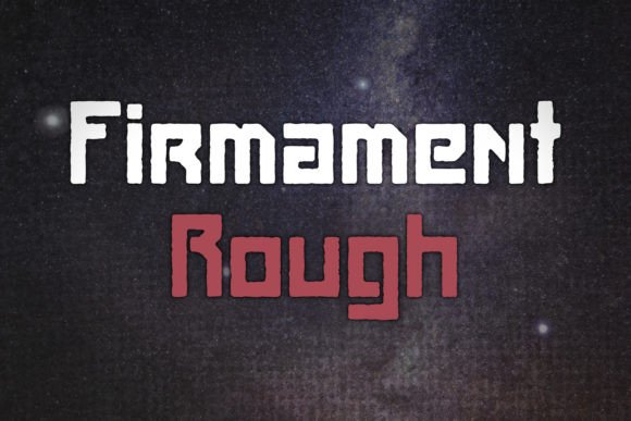 Firmament Rough Font - Featured Image
