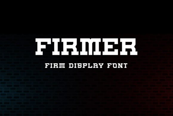 Firmer Font - Featured Image