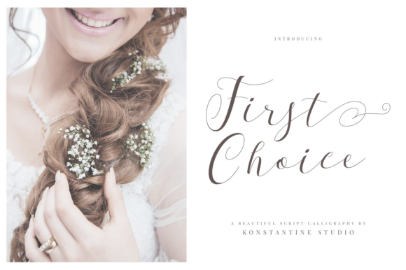 First Choice Font - Featured Image