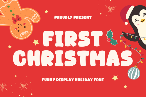 First Christmas Font - Featured Image