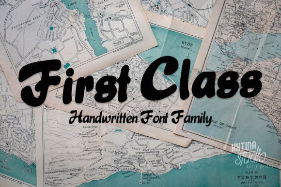First Class Font - Featured Image