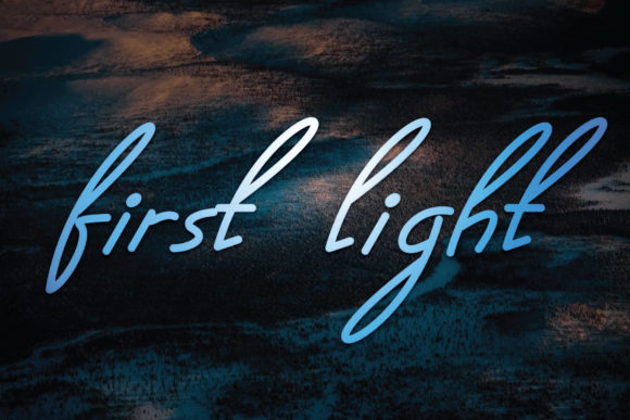 First Light Font - Featured Image