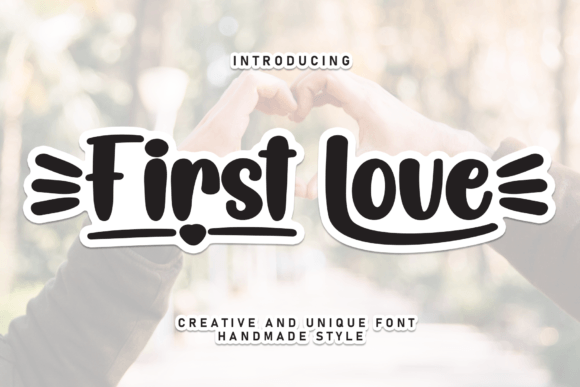 First Love Font - Featured Image