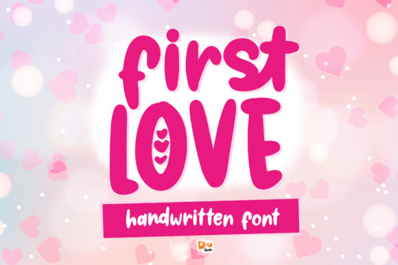 First Love Font - Featured Image