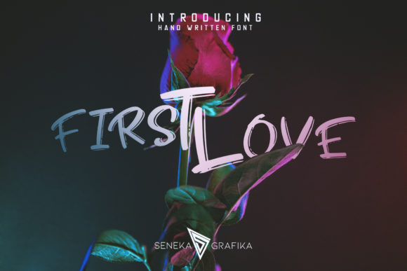 First Love Font - Featured Image