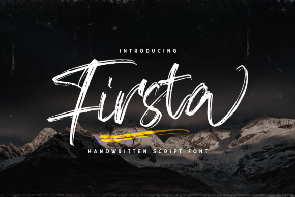 Firsta Font - Featured Image