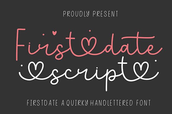 Firstdate Font - Featured Image