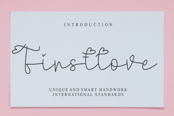 Firstlove Font - Featured Image