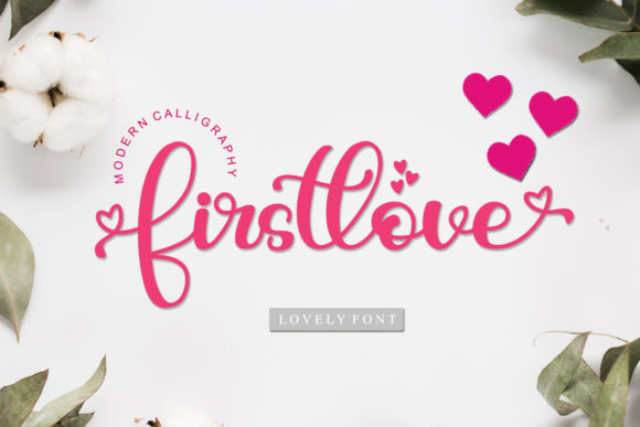 Firstlove Font - Featured Image