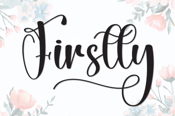 Firstly Font - Featured Image