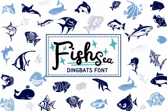 Fish Sea Font - Featured Image