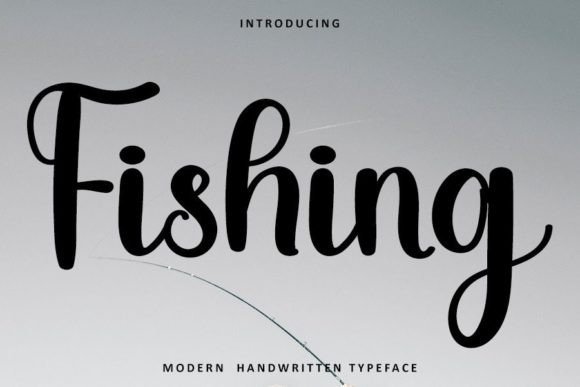 Fishing Font - Featured Image