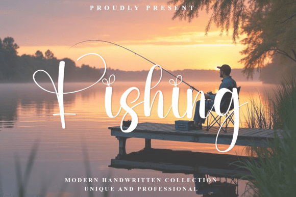 Fishing Font - Featured Image