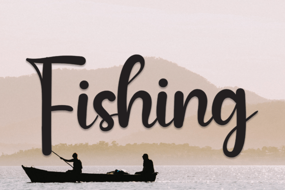 Fishing Font - Featured Image
