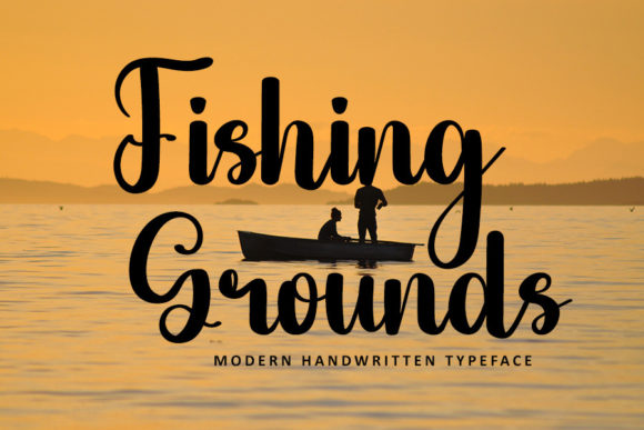 Fishing Grounds Font - Featured Image