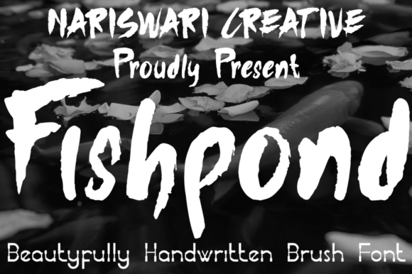 Fishpond Font - Featured Image