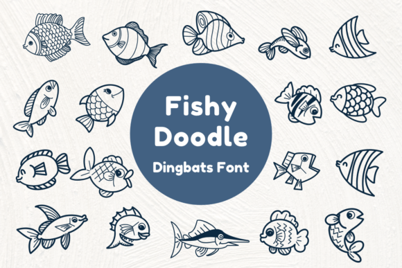 Fishy Doodle Font - Featured Image