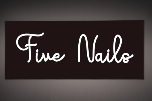 Five Nails Font - Featured Image