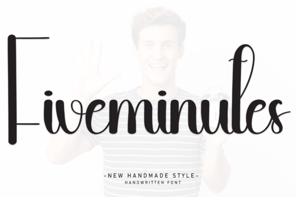 Fiveminutes Font - Featured Image