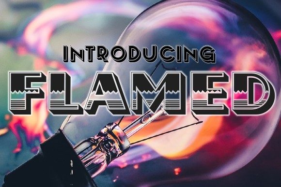 Flamed Font - Featured Image