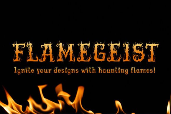 Flamegeist Font - Featured Image