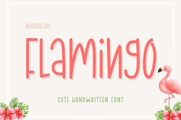 Flamingo Font - Featured Image