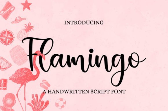 Flamingo Font - Featured Image