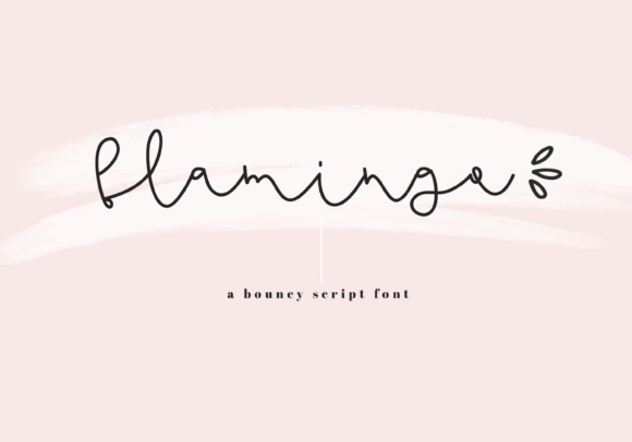 Flamingo Font - Featured Image