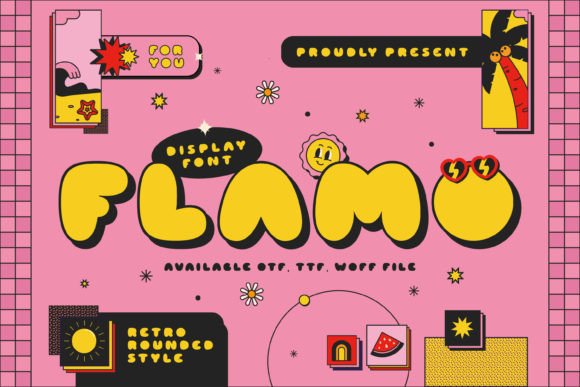Flamo Font - Featured Image