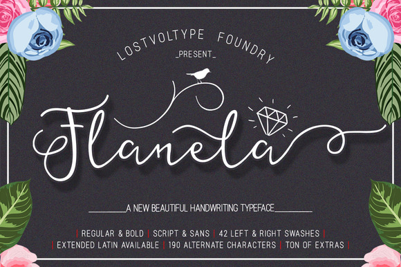 Flanela Font - Featured Image
