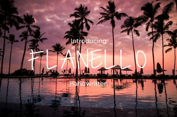 Flanello Font - Featured Image