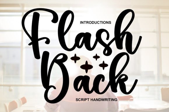 Flashback Font - Featured Image
