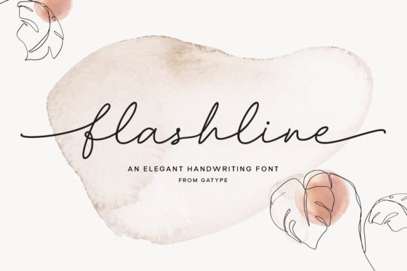 Flashline Font - Featured Image