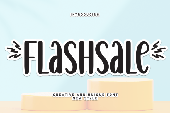 Flashsale Font - Featured Image