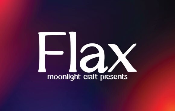 Flax Font - Featured Image